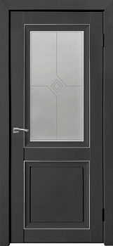 Деканто-2 ДО Barhat Black (2 филенки) СЕРЕБРО